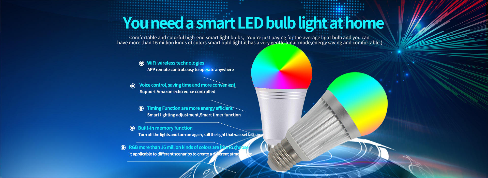 wifi smart bulb