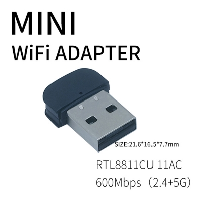 RTL8811CU usb wireless adapter/adaptor wifi dongle MINI laptop computer receiver